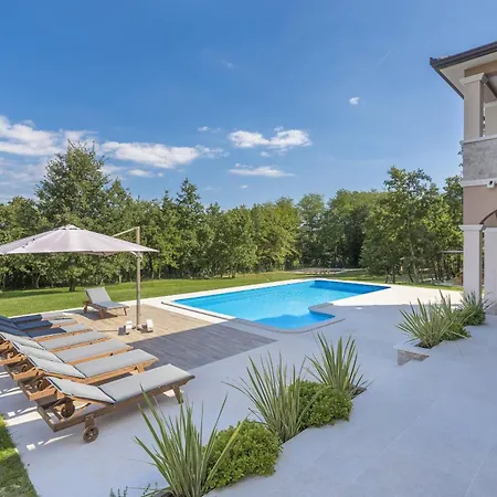 Anima For 8 People In Istria With Children Playground And 50 M2 Private Pool Vila *